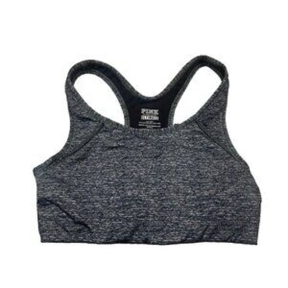 PINK Victoria's Secret Other - PINK Victoria's Secret Heather Charcoal Ultimate Sports Bra